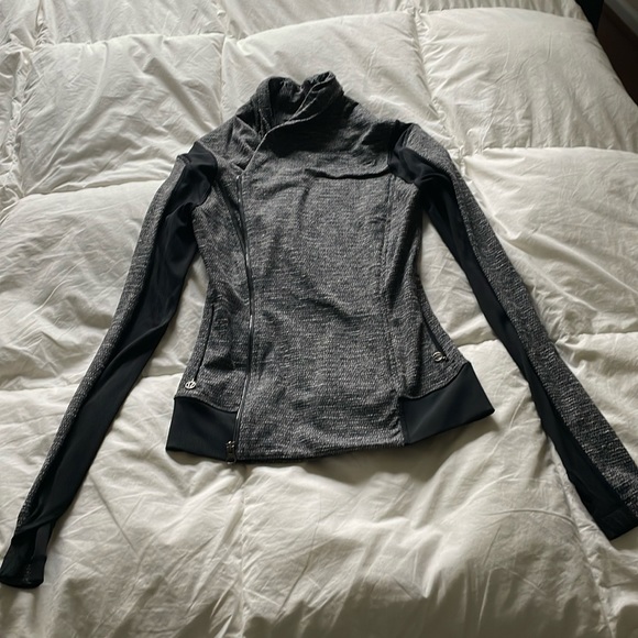 Lululemon Bhakti Yoga Jacket Coco Pique Women Size 4 - Picture 2 of 4